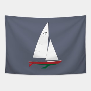 Flying Fifteen Sailboat Tapestry