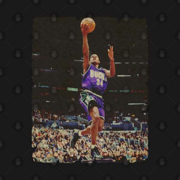 Ray Allen To The Hole by MJ23STORE