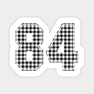 Plaid Number - 84 - Dark Magnet