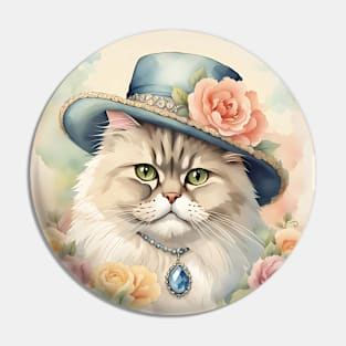 Vintage Decorative Cat Pin