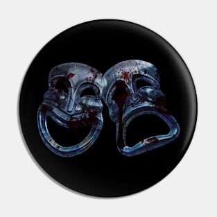 Harlequin of Horror Pin