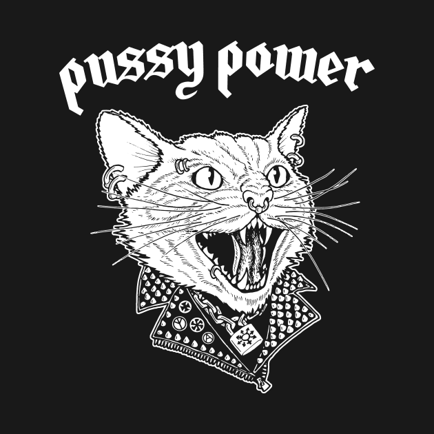 Pussy power shirt by catsandspikes