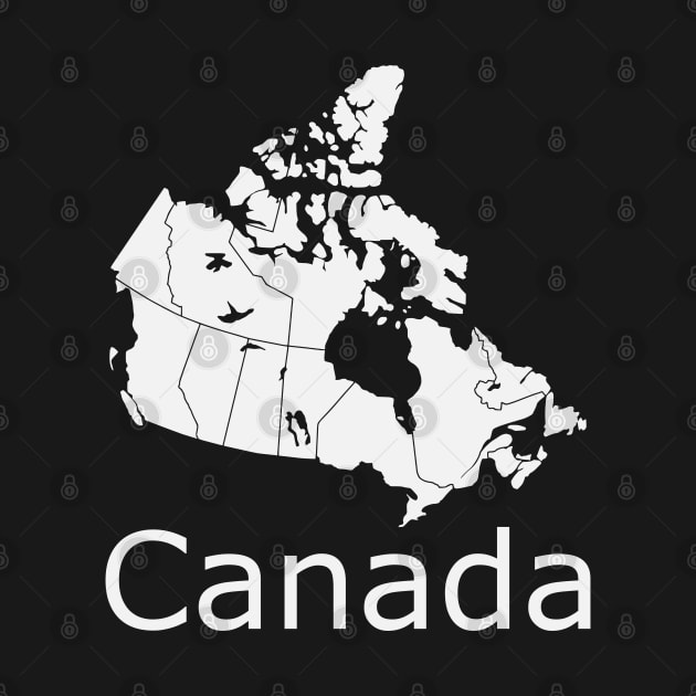 Canada (Canadian Map) by Random Beauty