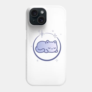 Cute Cat Kitten Kitty in Space Galaxy Phone Case