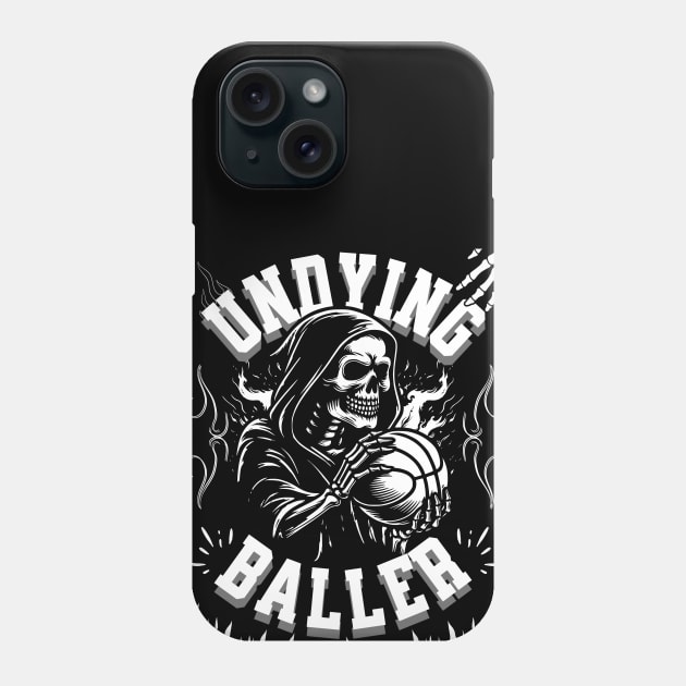 Undying Basketball Art Phone Case by mieeewoArt