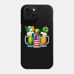 Irish drinking team Irish Beer Ireland Flag St Patricks Day Phone Case