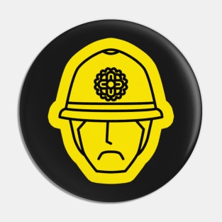 Jet Set Radio Portrait Icon - Cop Pin