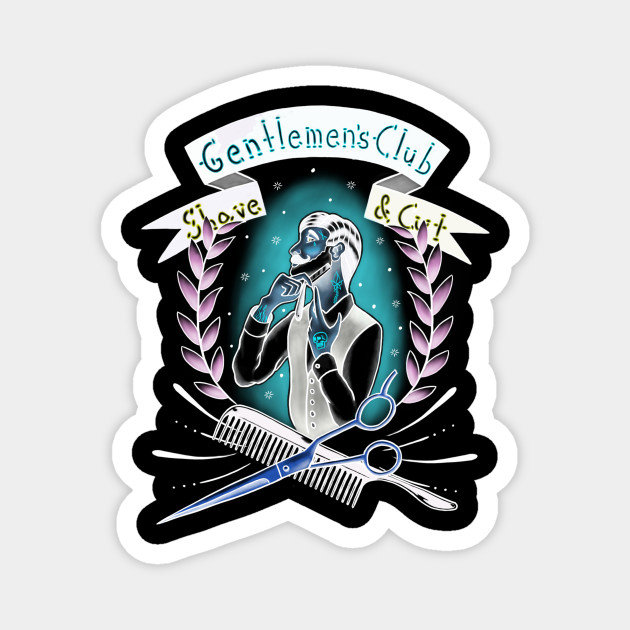 Old School Gentlemen S Club Barber Shop Tattoo Design Barber Shop Tattoo Magnet Teepublic This is why barber shops this is why barber shops & shave parlors have different styles in their websites. teepublic