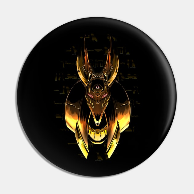 Mecha Anubis Pin by Robarts