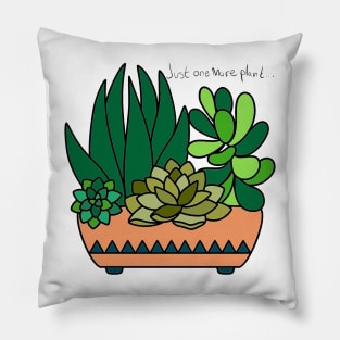 Just One More Plant Pillow