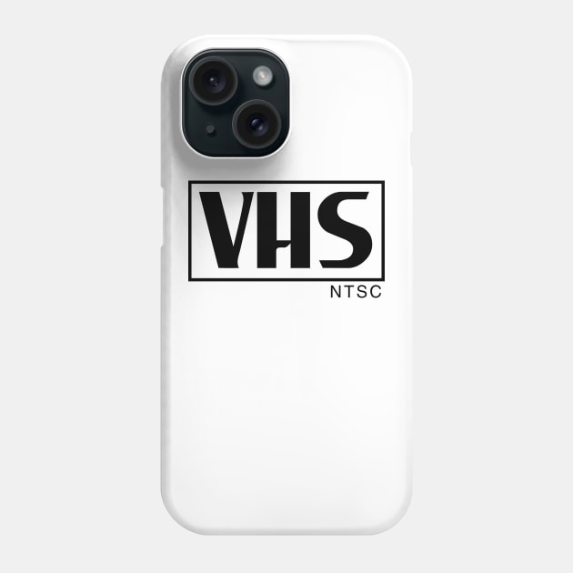 VHS NTSC Phone Case by MalcolmDesigns