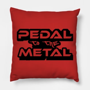 Pedal to the metal transparent Pillow