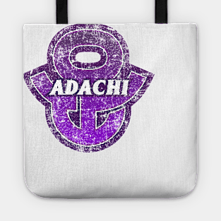 Adachi Ward of Tokyo Japanese Symbol Distressed Tote