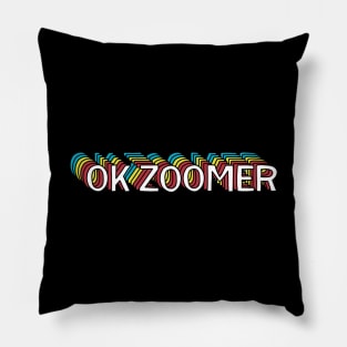 Ok Zoomer Pillow