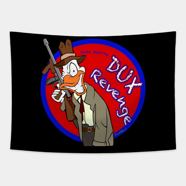 Dux Revenge Bar and Grill Tapestry by vivachas