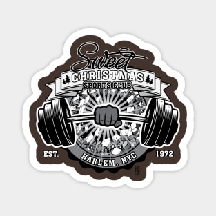 Sweet Christmas Sports Club Magnet