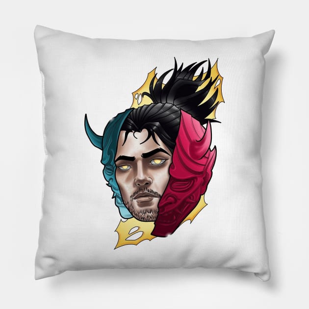 ronin Pillow by Stephanie Francoeur Art