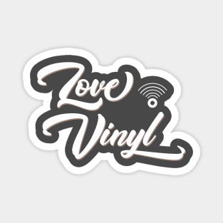 LOVE VINYL Magnet