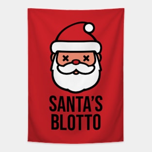 Santa's Blotto Tapestry