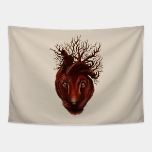 Lioness Heart Tapestry