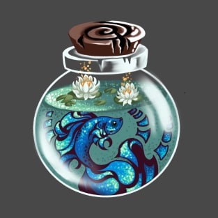 Blue Emblem Beta Fish Potion T-Shirt