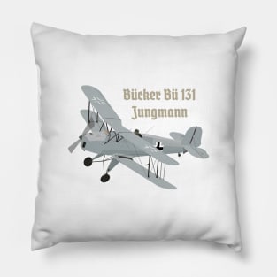 Bücker Bü 131 German WW2 Airplane Pillow