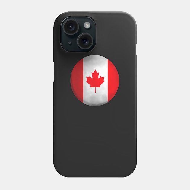 canada flag ball Phone Case by persa