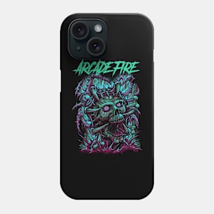 FIRE ARCADE BAND Phone Case