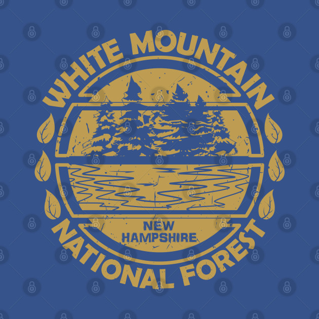 Disover White Mountain National Forest, New Hampshire State, Nature Landscape - White Mountain National Forest - T-Shirt