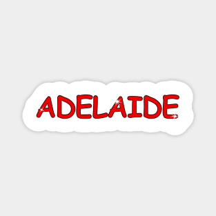 Adelaide name. Personalized gift for birthday your friend. Magnet