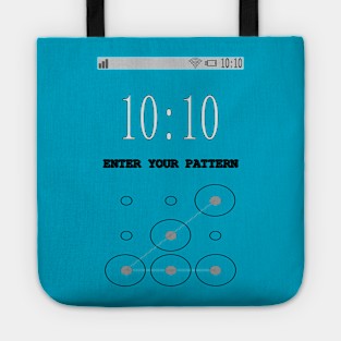 Phone Unlock Pattern Tote