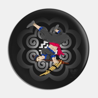 Hmong Qeej Player Tee Pin