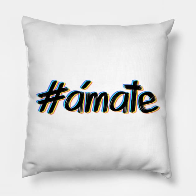 Ámate Pillow by Ideas Corner