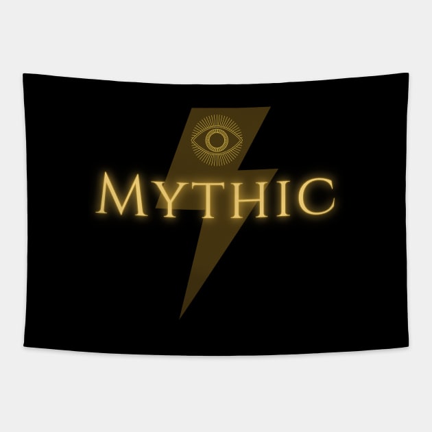 Mythic Logo Tapestry by Mythic Podcast Designs
