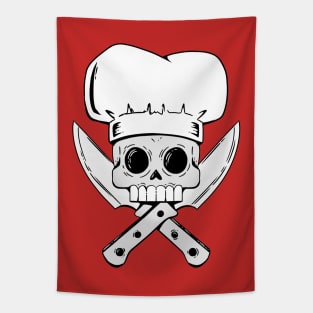 Cook skull Tapestry