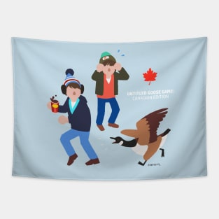 Bob n Doug vs Canada Goose Tapestry