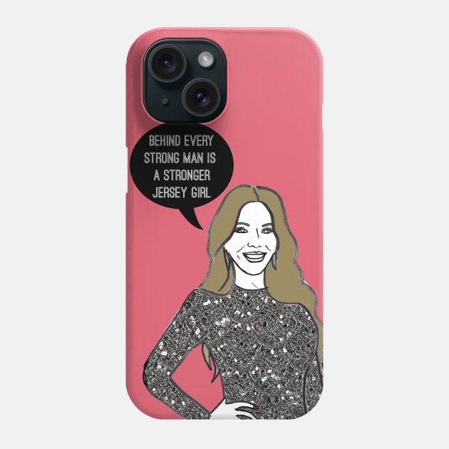 Jersey Girl Phone Case by Katsillustration