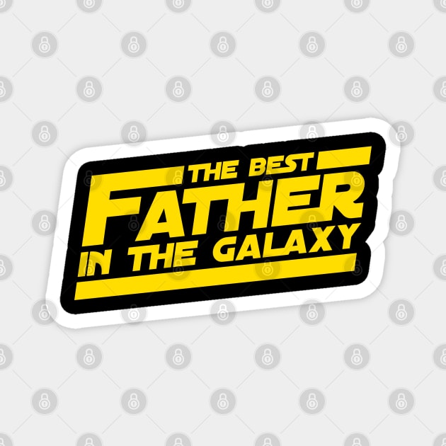 The Best Father in the Galaxy Magnet by DetourShirts