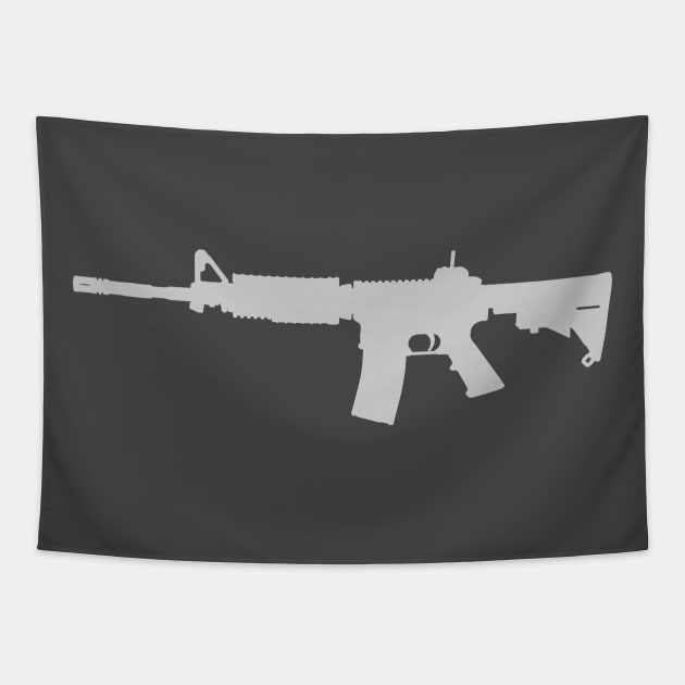 M4A1 Silver Tapestry by GreenGuyTeesStore