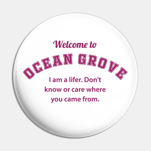 OG I am a Lifer Pin by DADDY DD