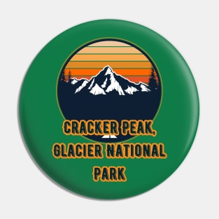 Cracker Peak, Glacier National Park Pin