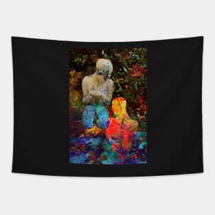 GARDEN CONVERSATION Tapestry