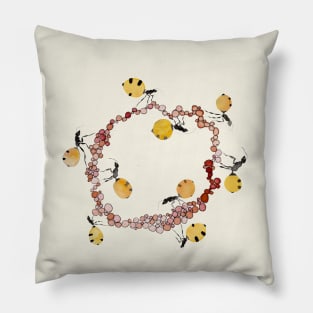 Honey Ant Roundabout Pillow