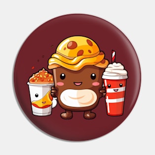 kawaii  junk food T-Shirt cute  funny Pin