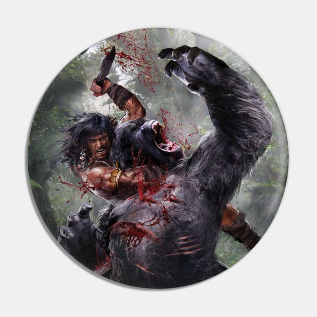 Conan The Cimmerian Pin by uncannyknack