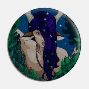 Night Faun Pin