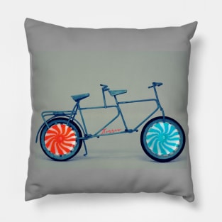 Cycle Mint Pillow