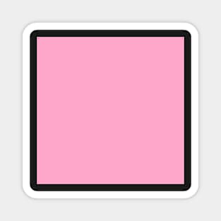 Back to School Solid Color: Bubblegum Pink Magnet