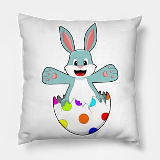 Rabbit with Egg Pillow