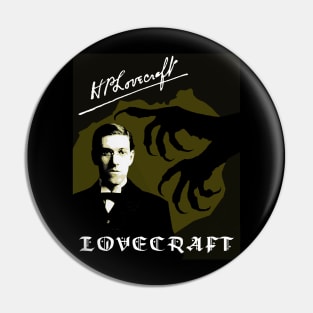 H P Lovecraft's Dark Claws #6 Pin